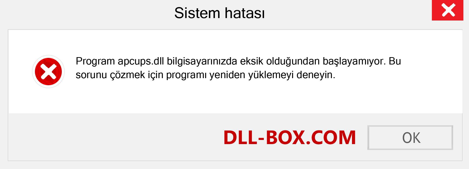 apcups.dll dosyası eksik mi? Windows 7, 8, 10 için İndirin - Windows'ta apcups dll Eksik Hatasını Düzeltin, fotoğraflar, resimler